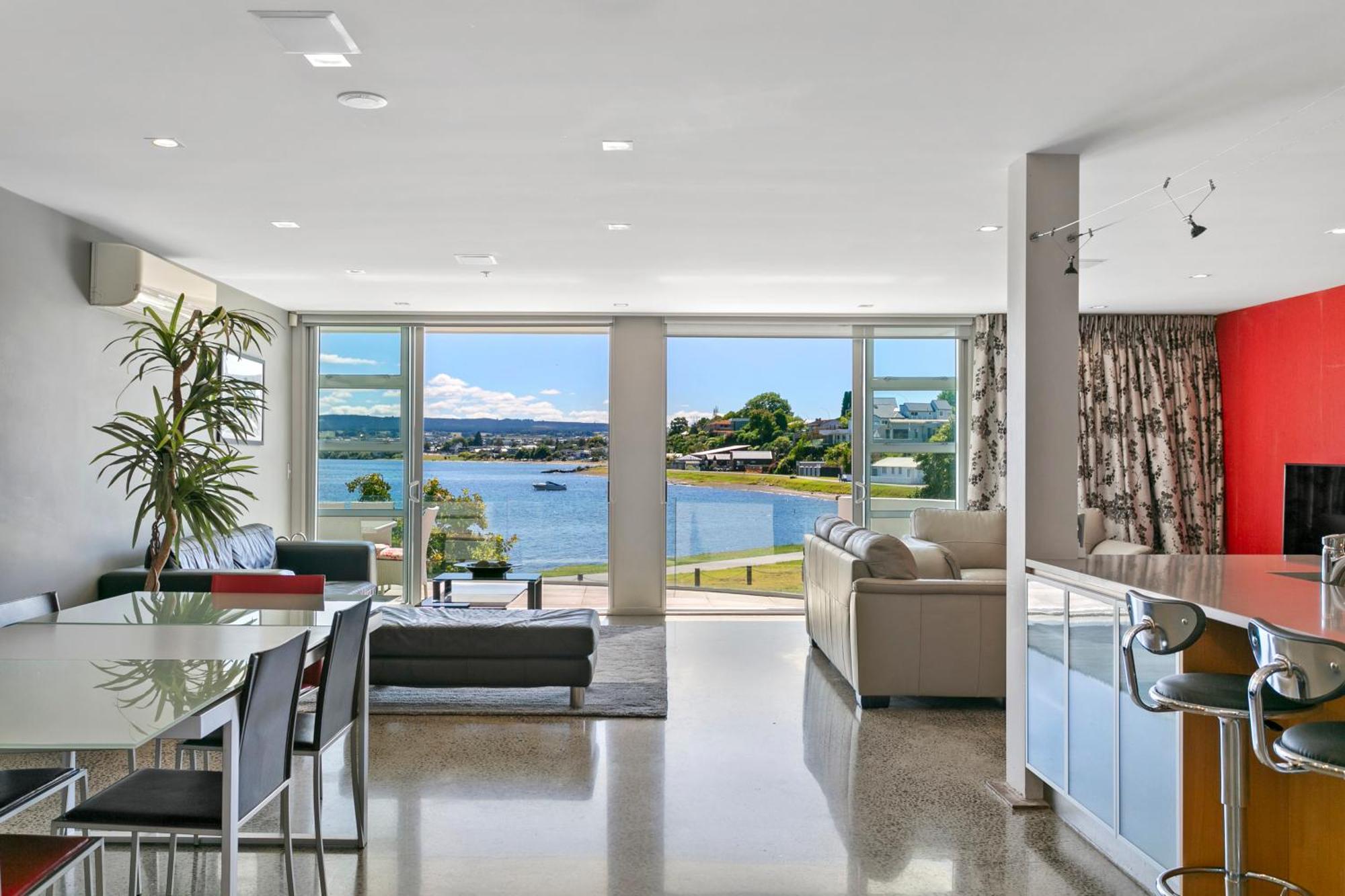 Waimahana Apartments Taupo Luaran gambar